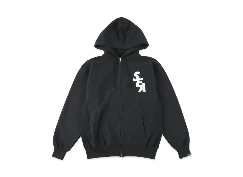 WIND AND SEA SDT (Dot) Full Zip Hoodie "Black"