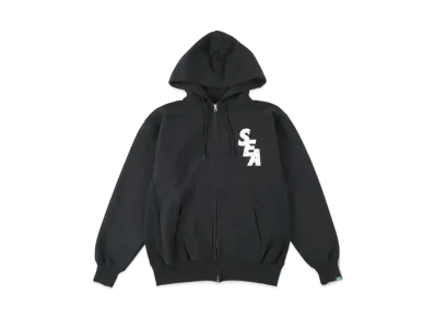 WIND AND SEA SDT (Dot) Full Zip Hoodie "Black"