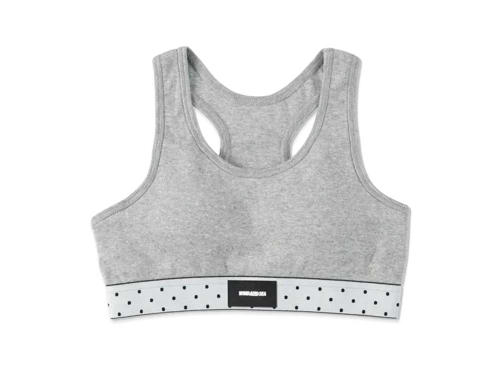 WIND AND SEA SDT (Dot) Bra Top "Gray"