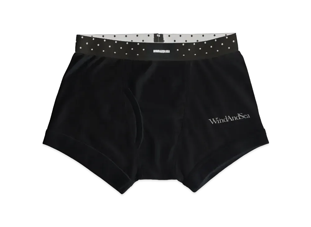 WIND AND SEA SDT (Dot) Boxer Brief "Black"
