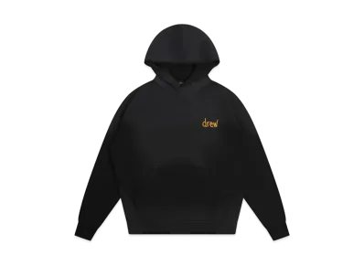 drew house Scribble Hoodie "Faded Black"
