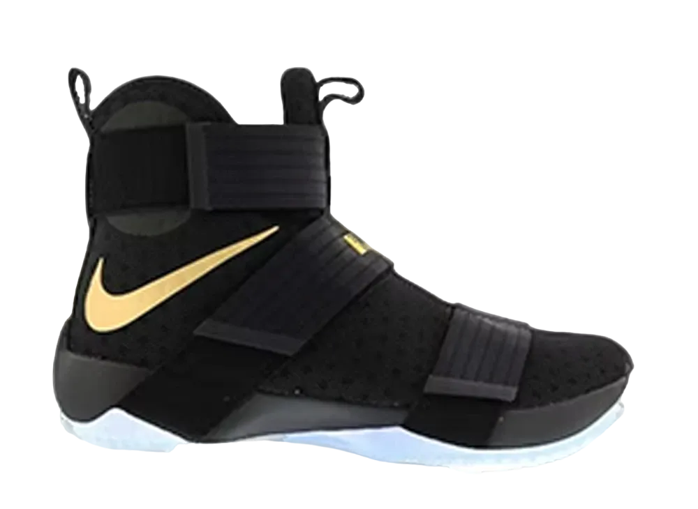 Nike LeBron Zoom Soldier 10 "Black Gold"