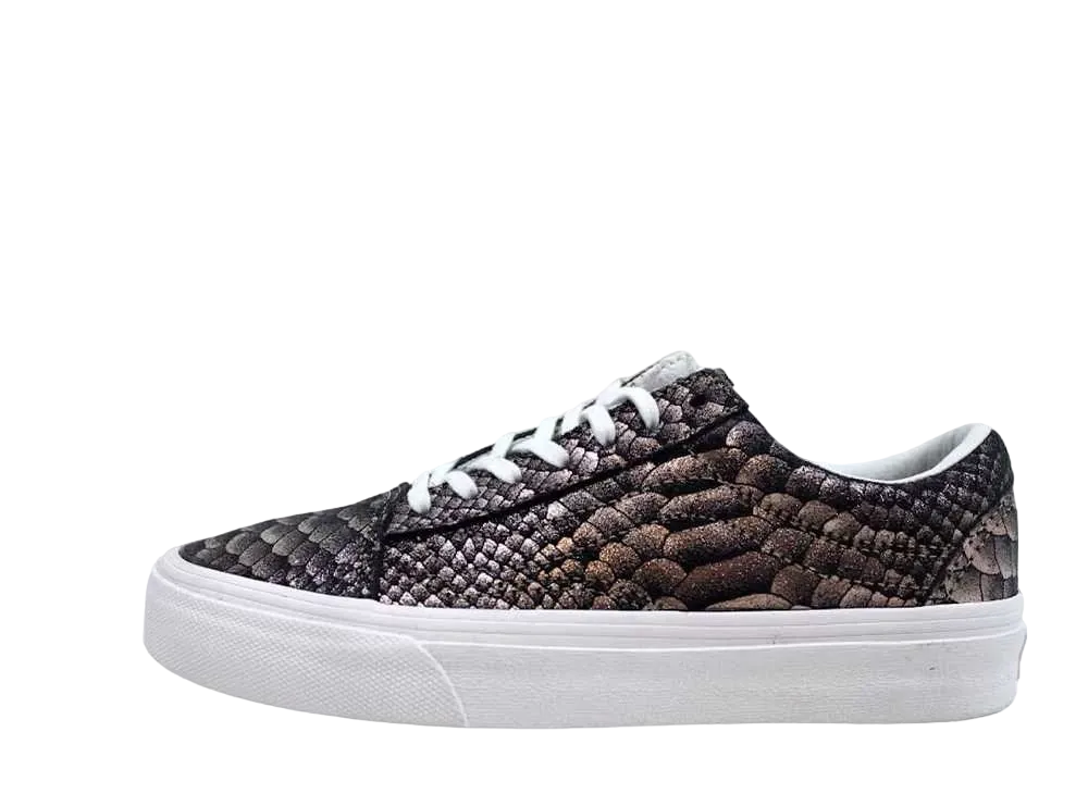 バンズ オールドスクール メタリック スネーク "ローズゴールド"