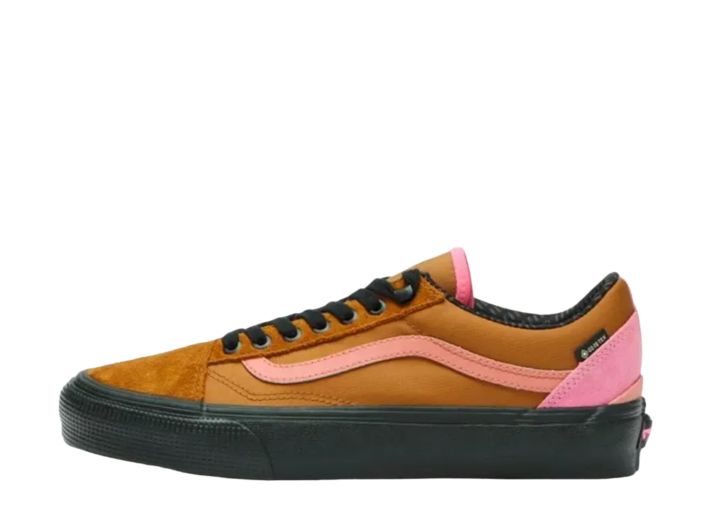 バンズ オールドスクール ゴアテックス "ゴールデン ブラウン/ピンク"