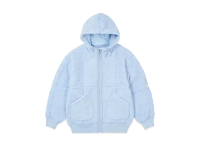PALACE Sherpa Hooded Jacket "Light Blue"