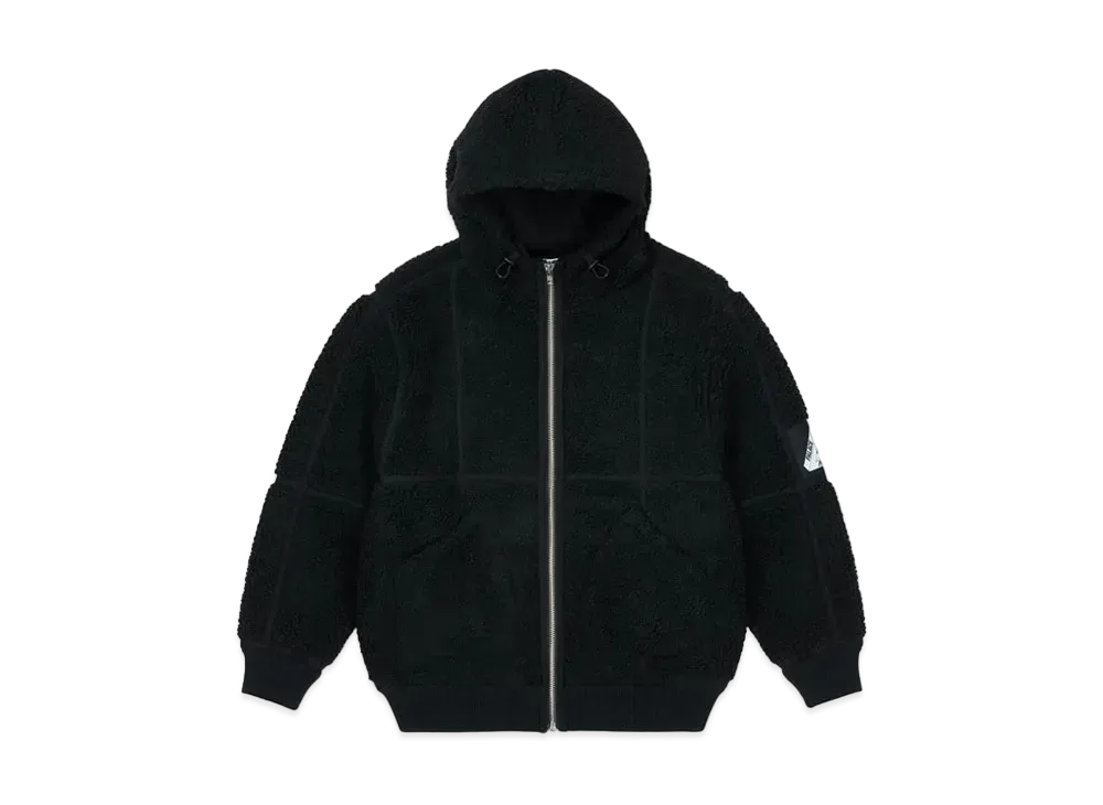 PALACE Sherpa Hooded Jacket "Black"