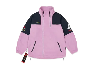 PALACE Polartec Double Zip Funnel "Purple"