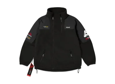 PALACE Polartec Double Zip Funnel "Black"