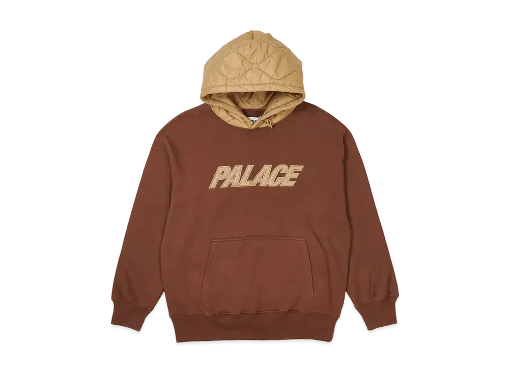 PALACE Baffled Hood "Brown"