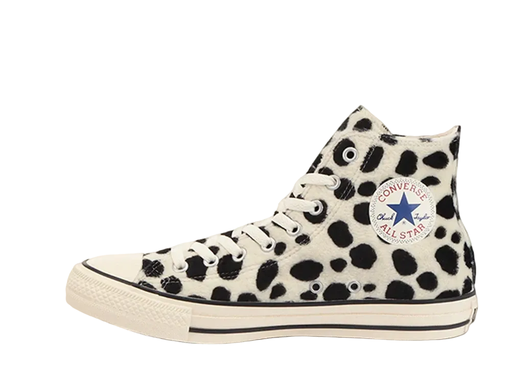 コンバース オールスター ダルメシアンファー Hi "オフ ホワイト"