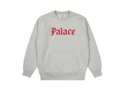 PALACE Ye Olde Crew "Grey Marl"