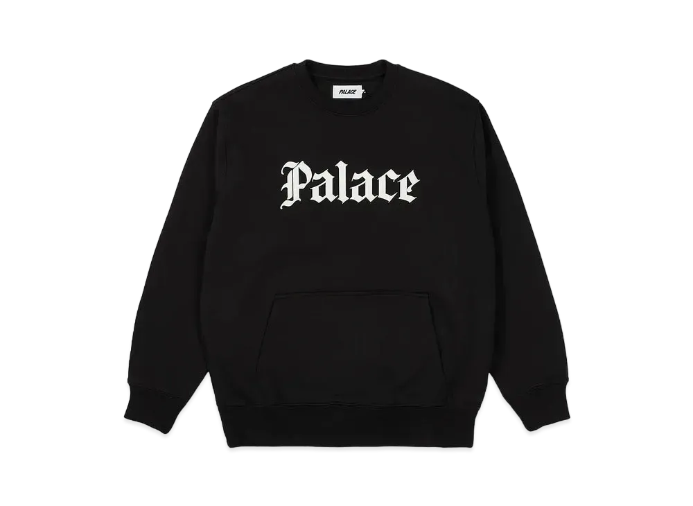 PALACE Ye Olde Crew "Black"