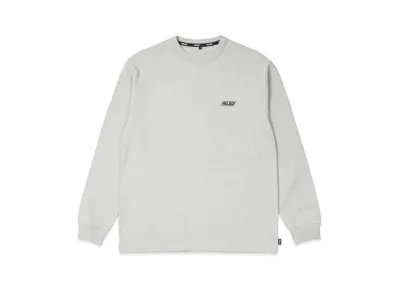 PALACE Basically A Longsleeve "Grey Marl"