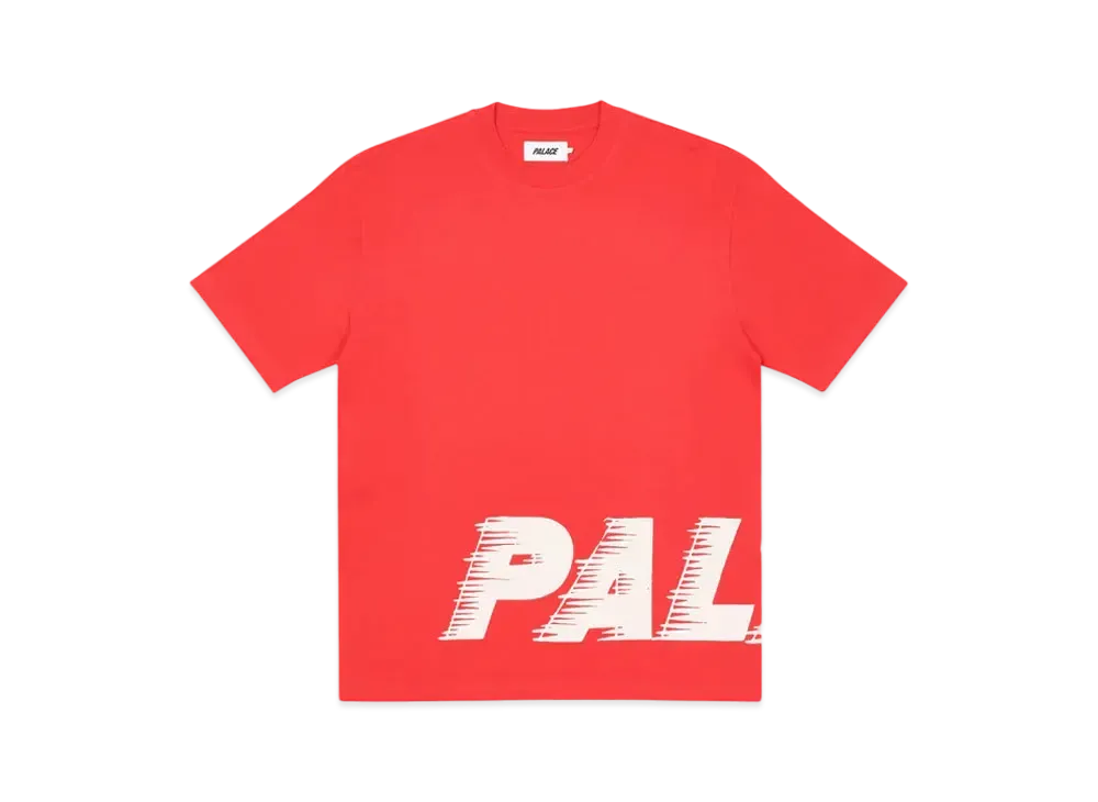 PALACE Fast Wrap T-Shirt "Red"
