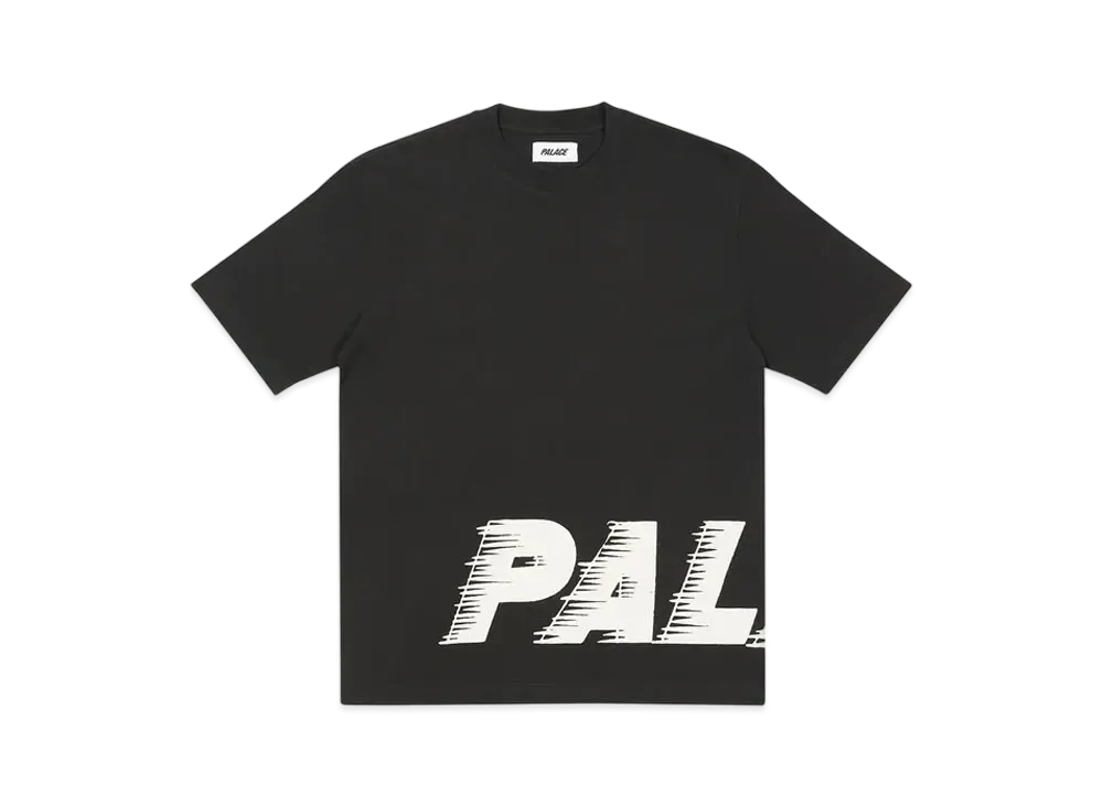 PALACE Fast Wrap T-Shirt "Black"