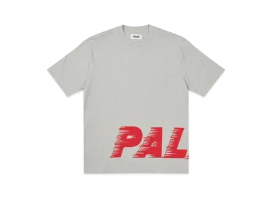 PALACE Fast Wrap T-Shirt "Grey Marl"
