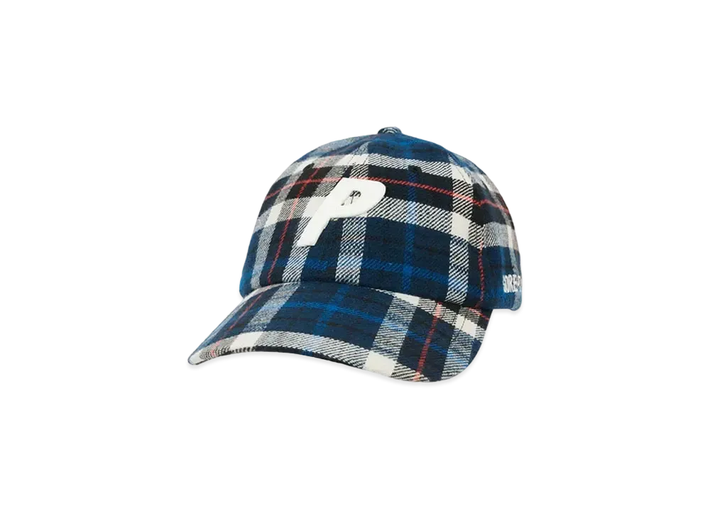 PALACE GORE-TEX Plaid P 6-Panel "Navy Check"
