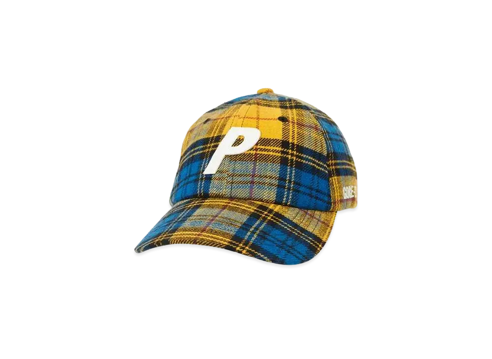PALACE GORE-TEX Plaid P 6-Panel "Yellow Check"