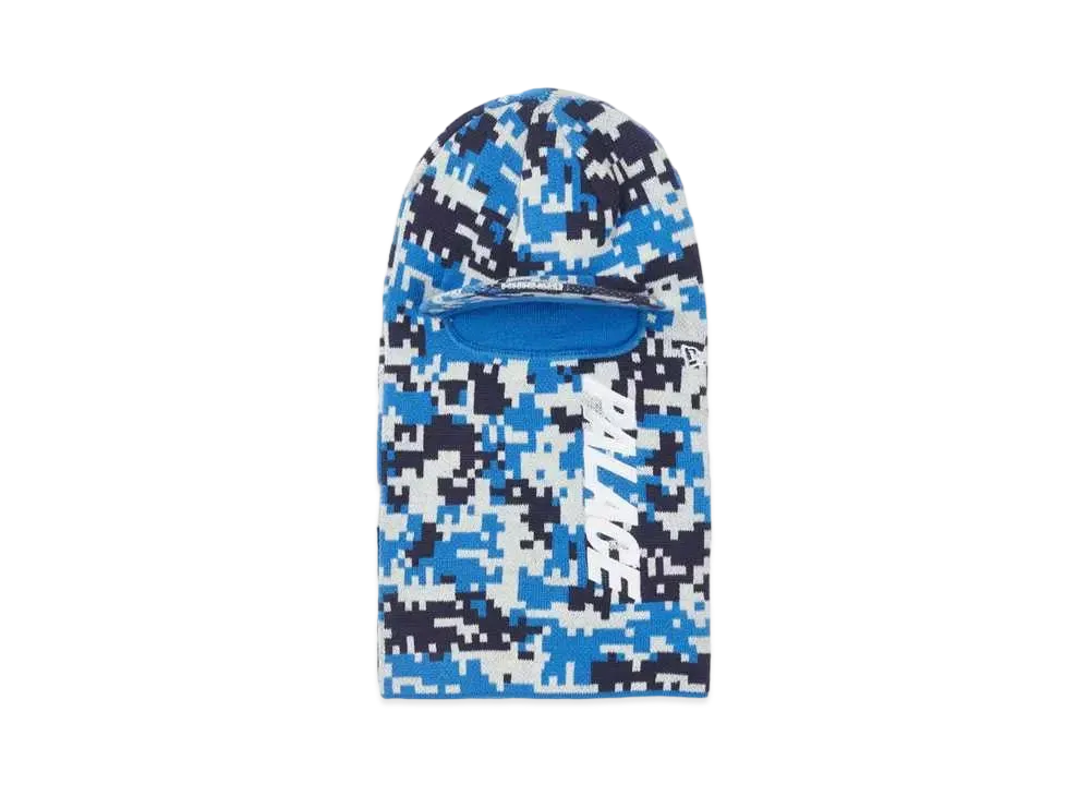PALACE NEW ERA Peaked Balaclava "Blue Camo"