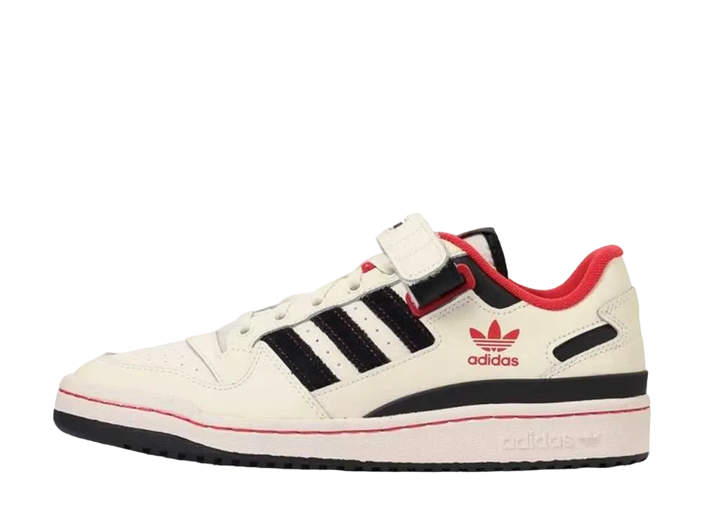 adidas Forum Low "White/Black/Red"