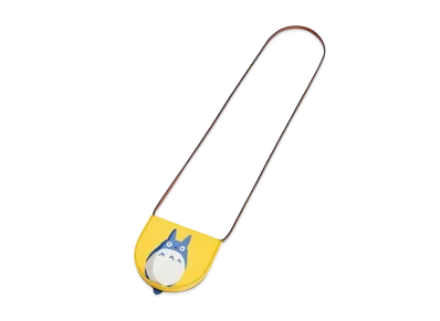 LOEWE x My Neighbor Totoro Heel Pouch Small In Soft Calfskin "Yellow"