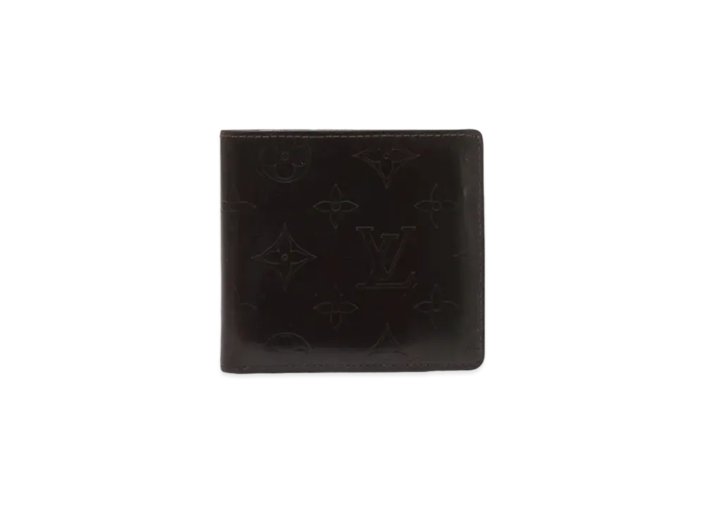 ルイヴィトン ポルトフォイユ・コンパクト モノグラム・グラセ "カフェ" M66490