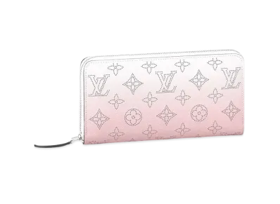 Louis Vuitton Zippy Wallet Monogram Mahina "Light Pink"