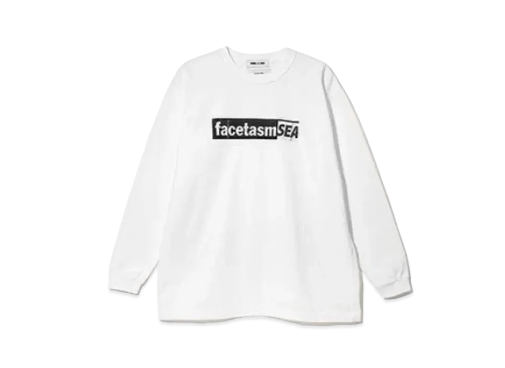 WIND AND SEA x FACETASM L/S Tee "White"