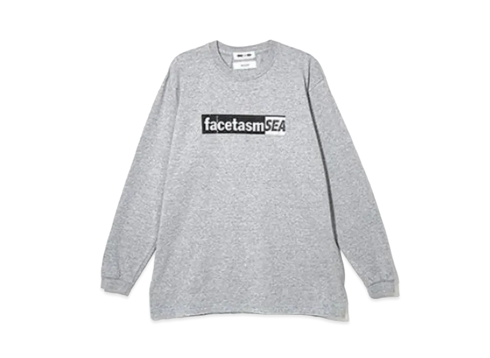 WIND AND SEA x FACETASM L/S Tee "Gray"