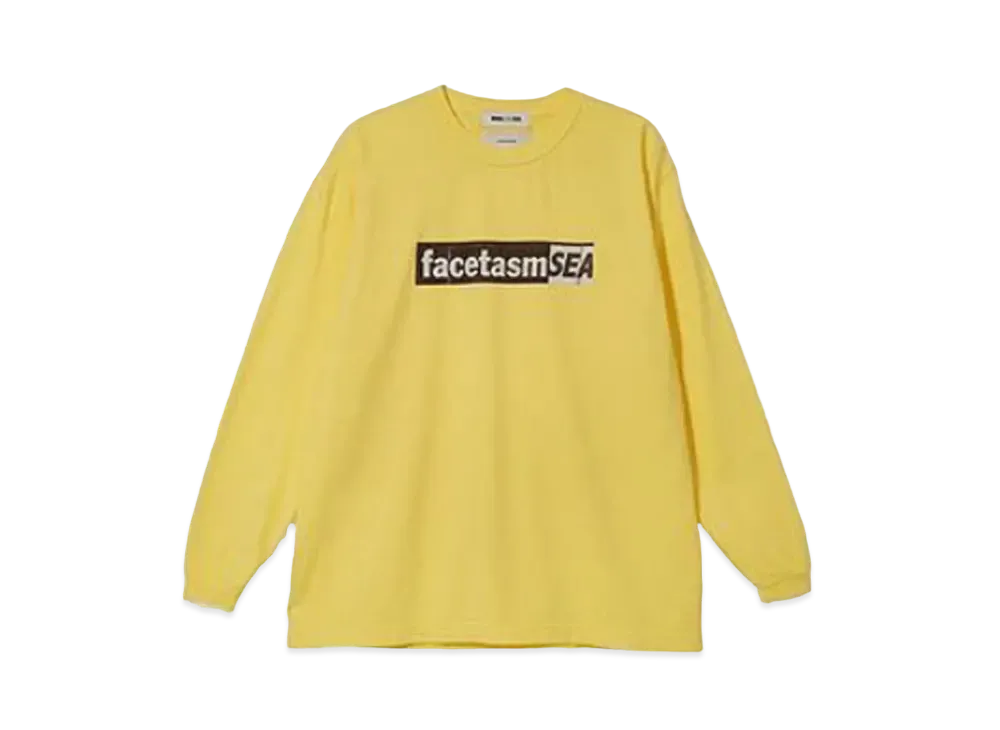 WIND AND SEA x FACETASM L/S Tee "Yellow"