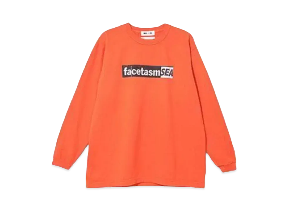 WIND AND SEA x FACETASM L/S Tee "Red"