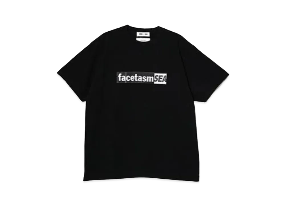 WIND AND SEA x FACETASM Tee "Black"