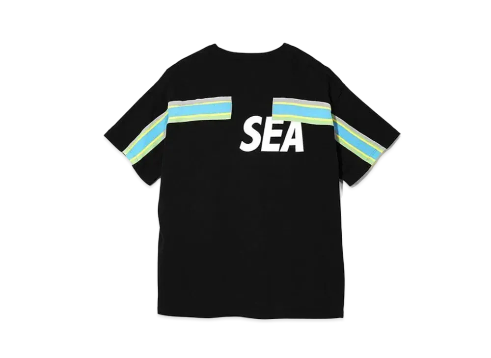 WIND AND SEA x FACETASM Rib Big Tee "Black"