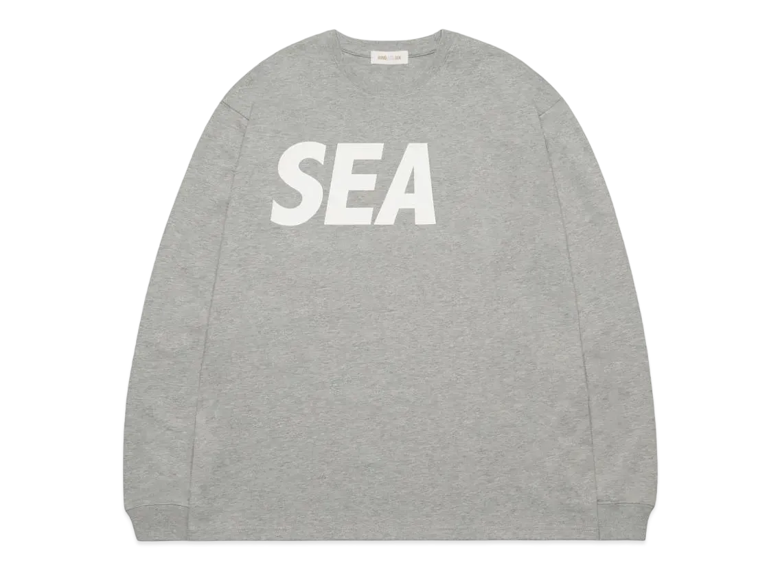 WIND AND SEA SEA L/S T-SHIRT "Ash R.Blue"