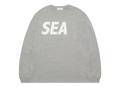 WIND AND SEA SEA L/S T-SHIRT "Ash R.Blue"