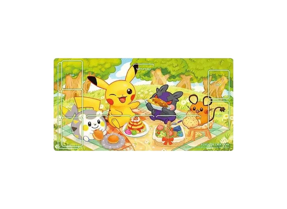 ポケモンカードゲーム ラバープレイマット ピカチュウ＆モルペコ