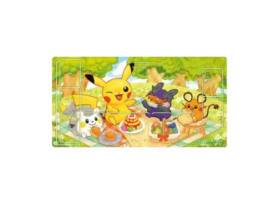 Pokémon Card Game Rubber Playing Mat Pikachu & Morpeko