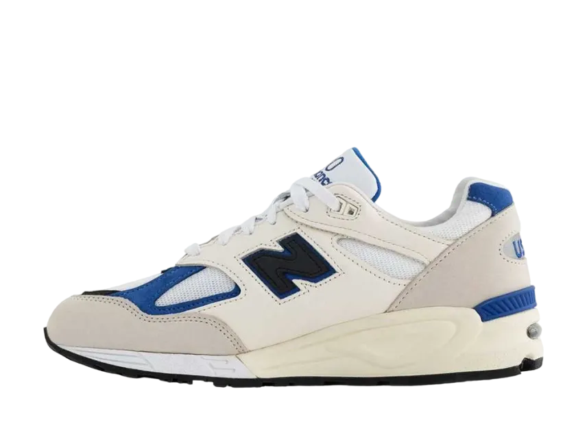 ニューバランス 990V2 "ホワイト/ネイビー"