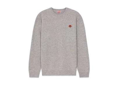 KENZO PARIS Merino Wool Jumper "Misty Grey"
