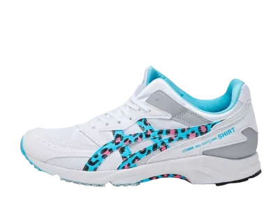 COMME des GARCONS SHIRT × Asics Tarther "White/Blue"