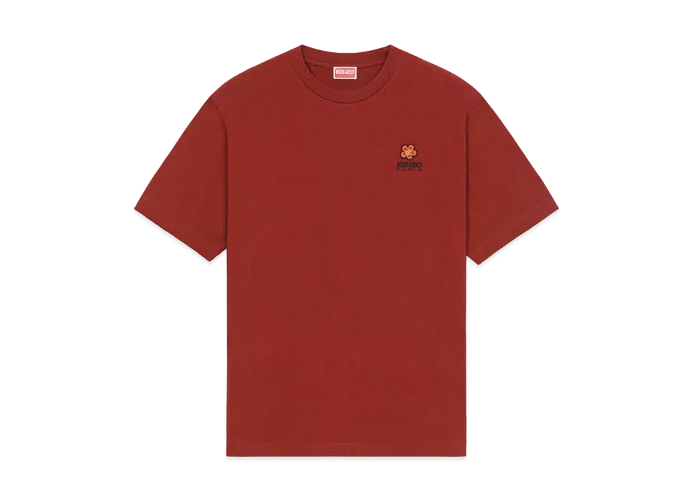 KENZO 'BOKE FLOWER' Crest T-shirt "Bordeaux"