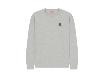 KENZO 'BOKE FLOWER' Long Sleeve T-shirt "Pearl Grey"