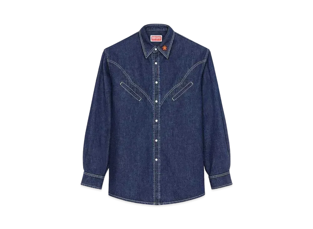 KENZO Denim Western Shirt "Ink"