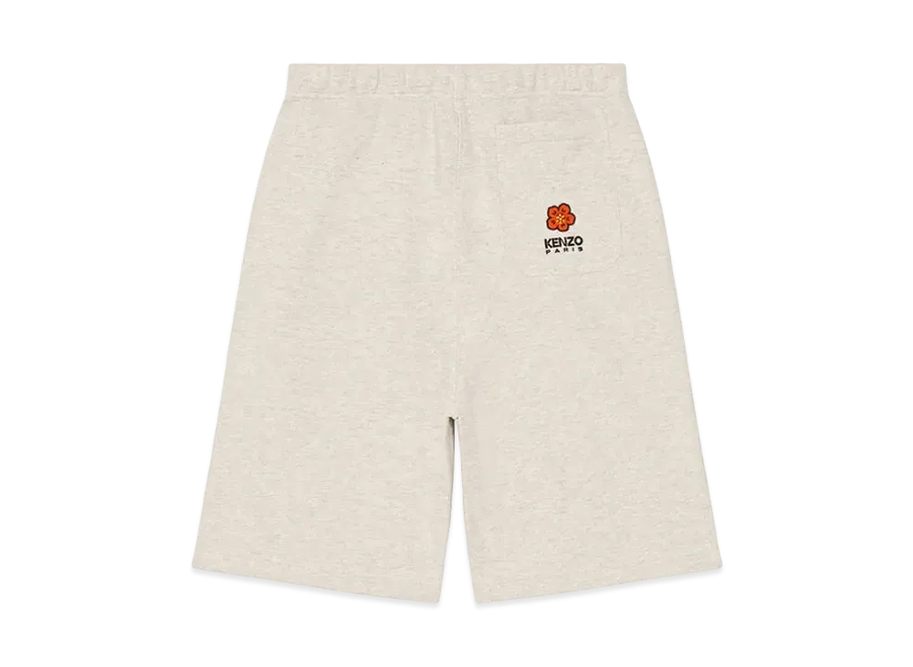 KENZO 'BOKE FLOWER' Crest Short Pants "Pale Grey"