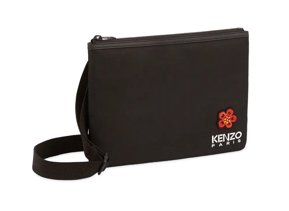 KENZO Crest Crossbody Bag "Black"