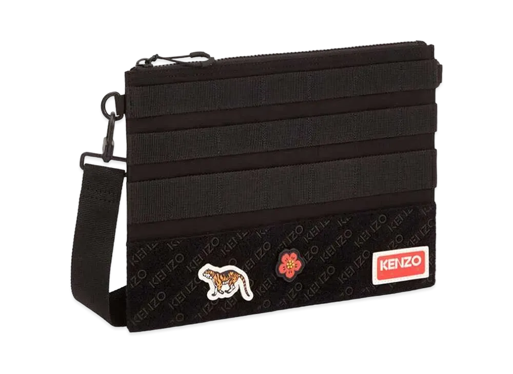 KENZO Jungle Large Pouch "Black"