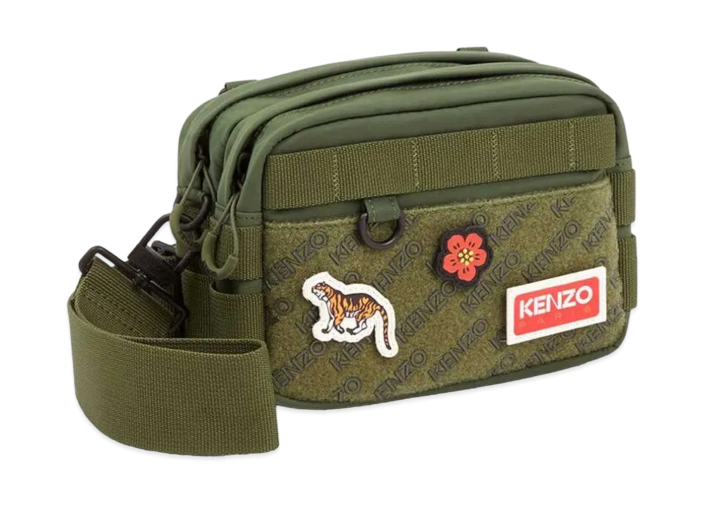 KENZO Jungle Bum Bag "Dark Khaki"