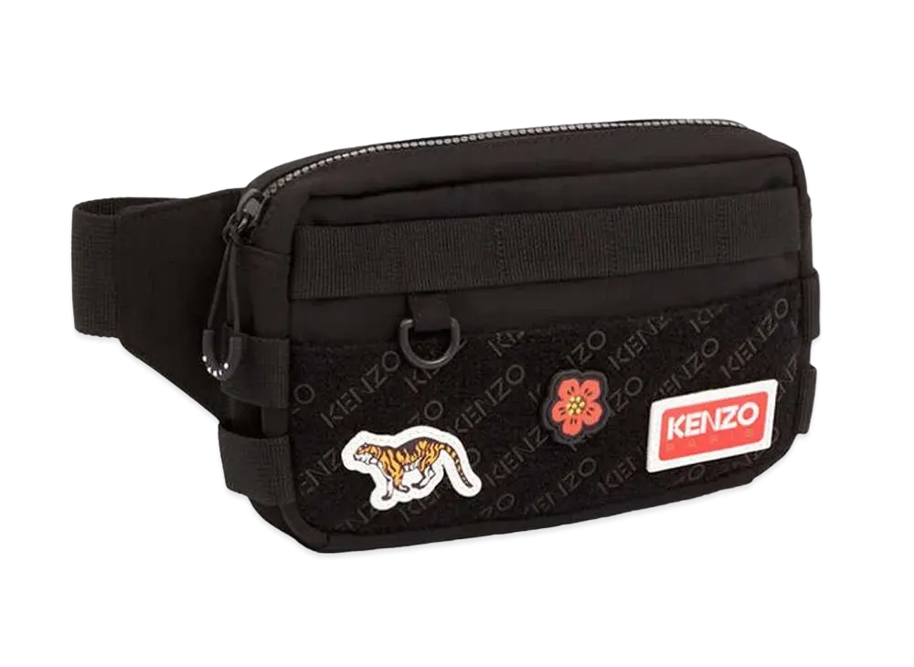 KENZO Jungle Bum Bag "Black"