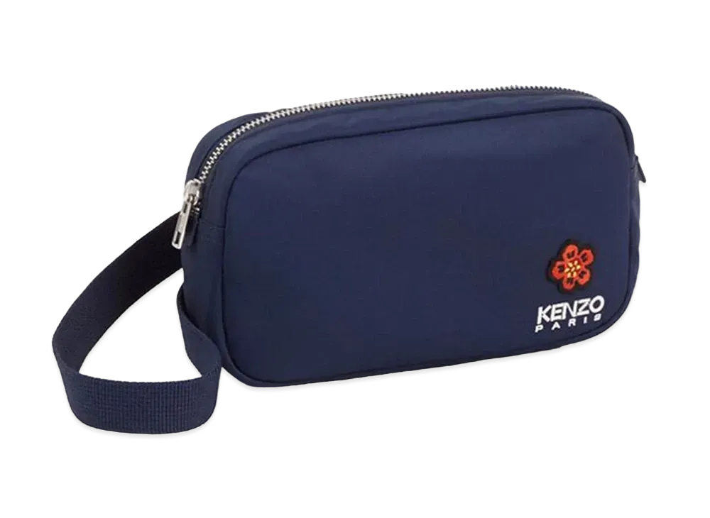 KENZO Crest Crossbody Bag "Midnight Blue"
