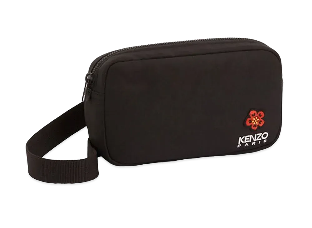 KENZO Crest Crossbody Bag "Black"